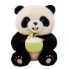 Zoo cute hamburgers, backpacks, panda plush toys, dolls, souvenirs, cross-border wholesale, doll gifts Item Picture